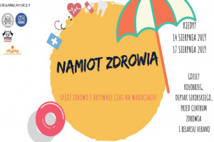 Namiot Zdrowia w Kołobrzegu Studenci UM w Poznaniu pod naukowym namiotem w Kołobrzegu