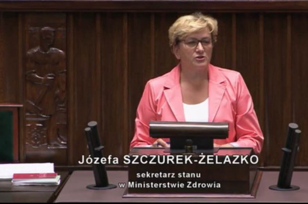 Józefa Szczurek - Żelazko (źródło: FB) Stomatolog w szkole? Od 1 września będzie lepiej.