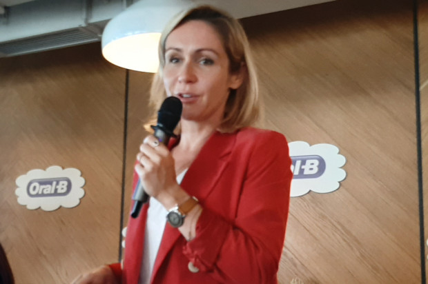 Małgorzata Ohme, psycholog dziecięcy podczas spotkania „Zęby na 6!“ Zęby mogą być na szóstkę, a nie są