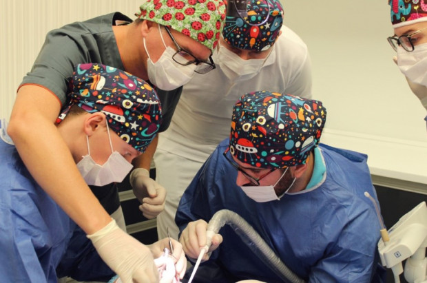 Podczas zajęć Curriculum Implantologii Duda Clinic College (foto archiwum) Duda Clinic College pomostem do European Master Degree in Oral Implantology