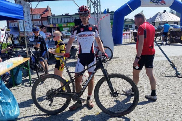 Oskar Pluciński Dentysta ambasadorem Gran Fondo Gdynia