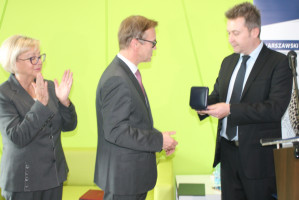 Medal PTS dla WUM WUM uhonorowany przez PTS