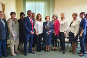 Zarząd Polskiego „Sapientia” podczas posiedzenia 17 października w Lublinie (foto: UM w Lublinie) „Sapientia” o zawodach: asystenta, higienisty i technika dentystycznego