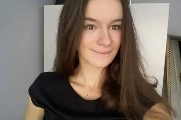 Emilia Kosela (źródło: FB) Studentka stomatologii UM w Łodzi ze stypendium