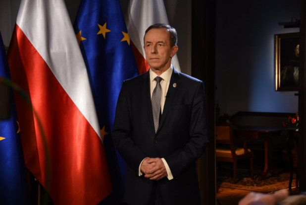 prof. Tomasz Grodzki (fot. Twitter) Gratulacje PTS dla marszałka Senatu