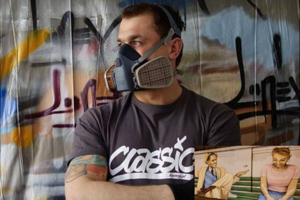 Marek Lecznica Perfect Smile Clinic sfinansowała mural