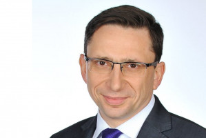 Rafał Mathiak, wójt Gminy Klembów (źródło: FB) Następni chętni do dentobusu