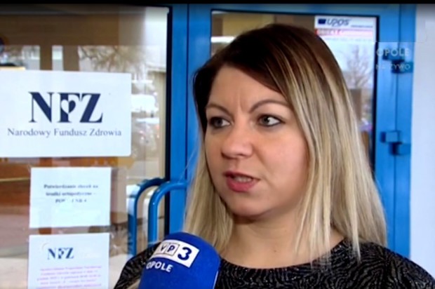 Barbara Pawlos rzecznik prasowy NFZ w Opolu w rozmowie z TVP Opole Powiat opolski stara się zadbać o zęby uczniów