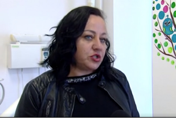 Magdalena Grzesiak z przychodni EM – Med (źródło: TVP3) Tysiąc uczniów w Skwierzynie pójdzie do dentysty