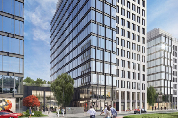 Projekt biurowca 3T Office Park w Gdyni Medicover Stomatologia w nowym centrum medycznym w Gdyni