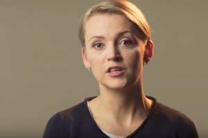 Aleksandra Agatowska z zarządu PZU (źródło YT) PZU Życie stawia na stomatologię i nowoczesne technologie