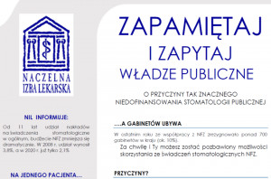 Apel dentystów o wsparcie (foto: pixabay) Dentysto zaapeluj do pacjentów w swoim imieniu