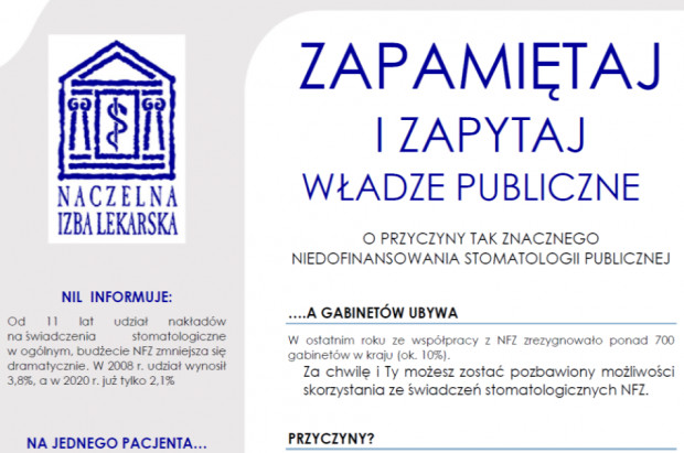 Apel dentystów o wsparcie (foto: pixabay) Dentysto zaapeluj do pacjentów w swoim imieniu