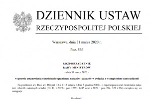 O stomatologii w rozp. RM Koronawirus: o stomatologii w rozporządzeniu RM ograniczającym swobodę przemieszczania się
