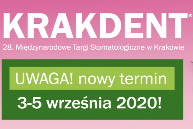 KRAKDENT 2020 KRAKDENT® przypomina o targach we wrześniu