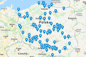 Koronawirus: mapa czynnych gabinetów stomatologicznych by PTS & co.