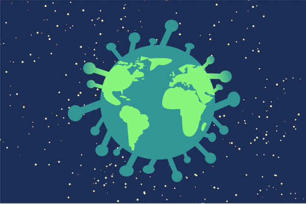 Prognozy na temat epidemii COVID-19 (fot. pixabay) Jak koronawirus może się przenosić po zakończeniu pandemii