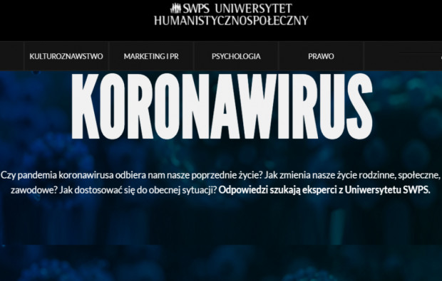Badanie Uniwersytetu SWPS Koronawirus, śmierć, dentysta i trening uważności