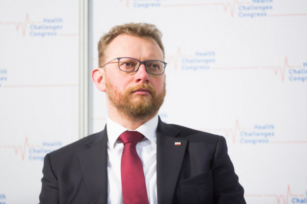 Minister zdrowia Łukasz Szumowski (fot. PTWP) Rozluźnianie obostrzeń = równowaga ekonomiczno-epidemiczna