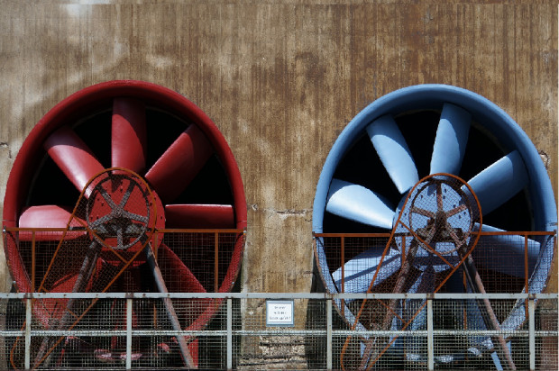 Wentylacja przemysłowa (foto: pixabay) Koronawirus: wentylacja mechaniczna w gabinecie stomatologicznym