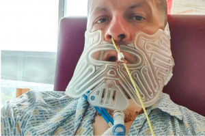 Darren Wilkinson po operacji Żywotny powód, dla którego warto chodzić do dentysty