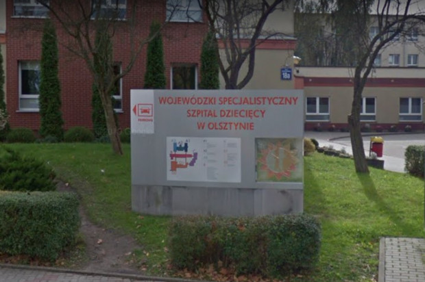 Wojewódzki Specjalistyczny Szpital Dziecięcy im. prof. Stanisława Popowskiego w Olsztynie (źródło: Google Maps) Szpital Dziecięcy w Olsztynie: konkurs ofert na świadczenia stomatologiczne