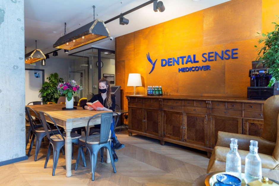 Unikatowe wnętrza lecznicy stomatologicznej (fot. Medicover Stomatologia, Dental Sense)