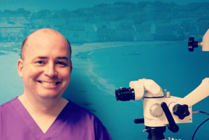 Brytyjski stomatolog, Michael Twamley (fot. Instagram) Najlepszy dentysta w Wielkiej Brytanii