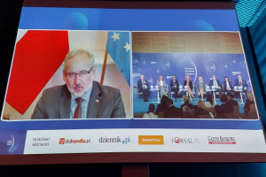 Minister zdrowia Adam Niedzielski online bierze udział w sesji na EEC 2021 Trwa Europejski Kongres Gospodarczy z wątkami medycznymi