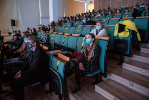 Areopag Uniwersytetów w Centrum Transferu Wiedzy Uniwersytetu Medycznego w Lublinie (fot. PAP/Wojtek Jargiło) Koronawirus 19 października: 64 zgony i 3 931 zakażeń