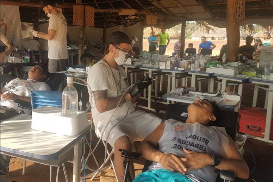 Charytatywna akcja stomatologiczna w Brazylii (fot. Instagram)