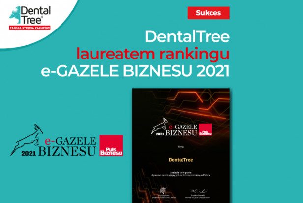 Dental Tree w czołówce rankingu e-Gazela Biznesu (źródło: FB) Dental Tree e-Gazelą Biznesu 2021