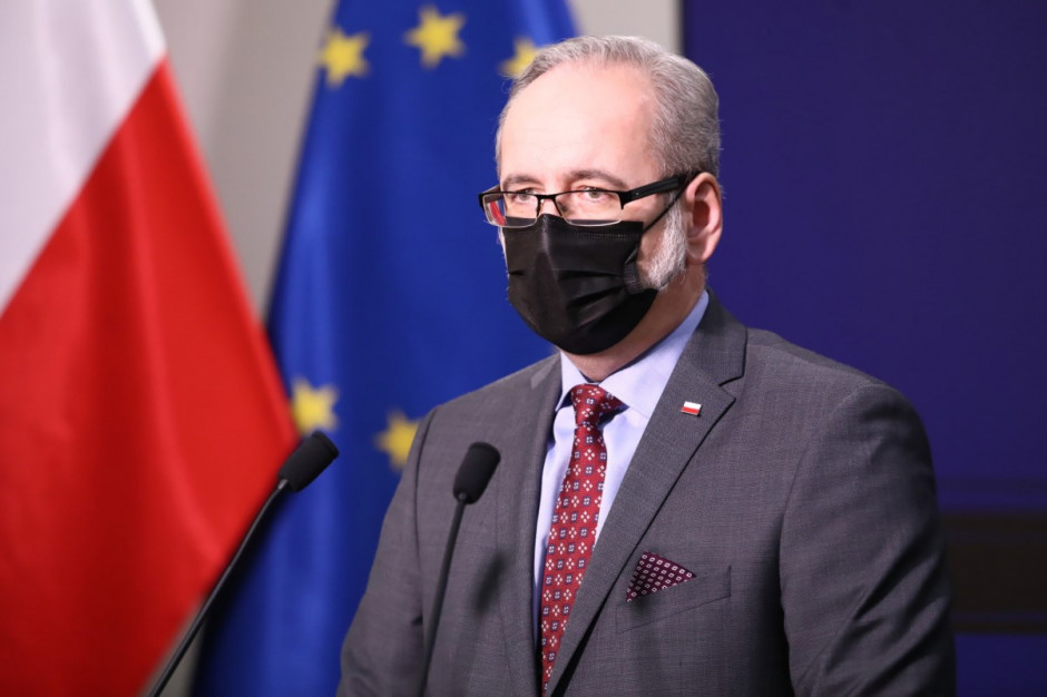 Minister zdrowia Adam Niedzielski zapowiada utworzenie nowej rady ds. walki z koronawirusem (fot. PAP/Tomasz Gzell)