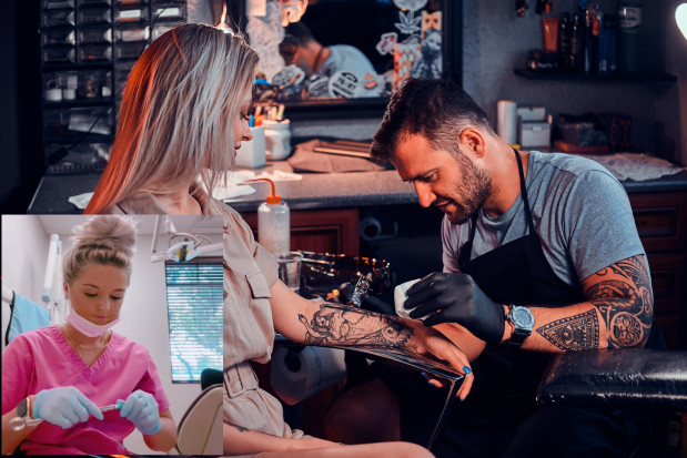 Osoby z tatuażami najbardziej bojaźliwe u dentysty