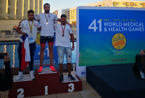 Trzy złote medale dla Polaka na 41. Mistrzostwach Świata Lekarzy