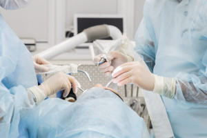 Są wyniki części testowej PES z chirurgii stomatologicznej