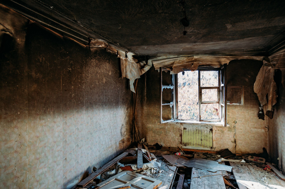 Pożar zniszczył dorobek życia dentystki z Trójmiasta Fot. Shutterstock