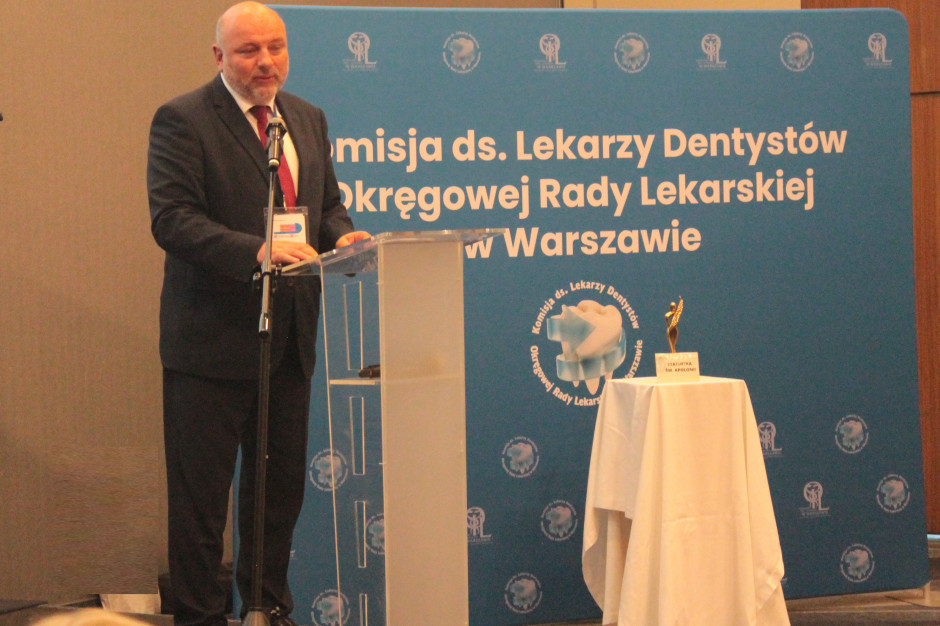 dr n. med. Dariusz Paluszek wiceprezes ORL w Warszawie, przewodniczący KS tej Rady, animator MSS Fot. PTWP/ms